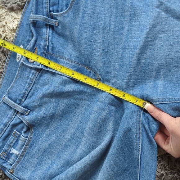 Old Navy Size 10 Denim Jean Bundle Two Pairs Mid And Long Length - Picture 4 of 12